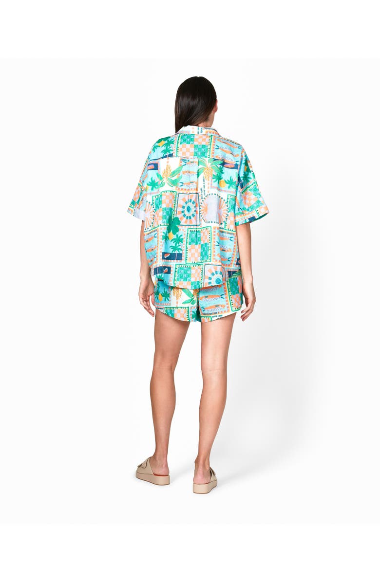 Walnut Melbourne Tropez Shirt, Alternate, color, Copacabana