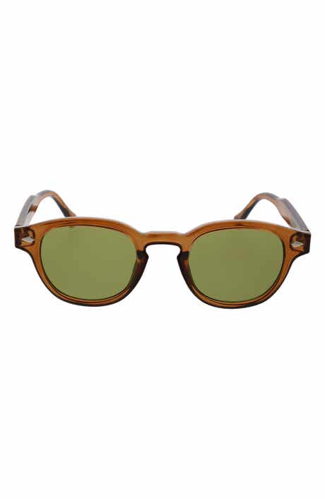 Gender Inclusive 47mm Gradient Rounded Wayfarer Sunglasses