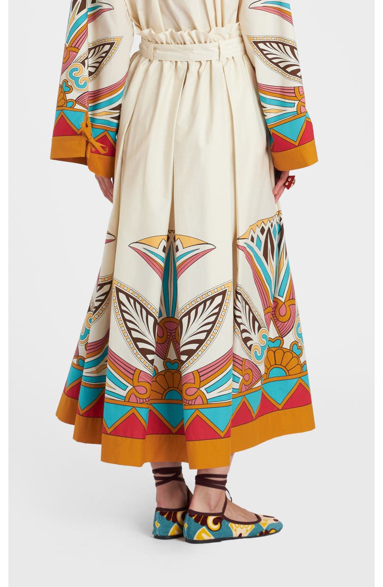 La DoubleJ Sardegna Skirt, Alternate, color, Lotus (Placée) Turquoise