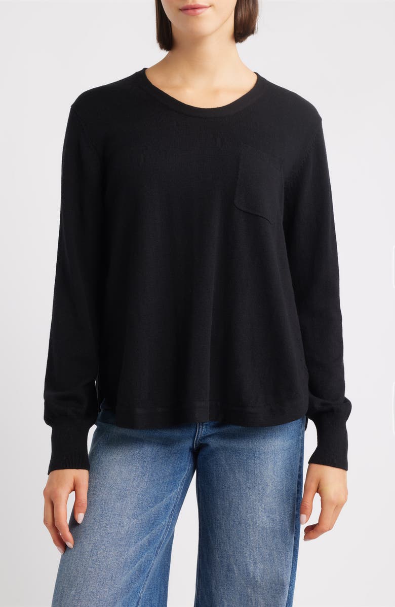 Hatley Jessie Sweater, Main, color, Caviar