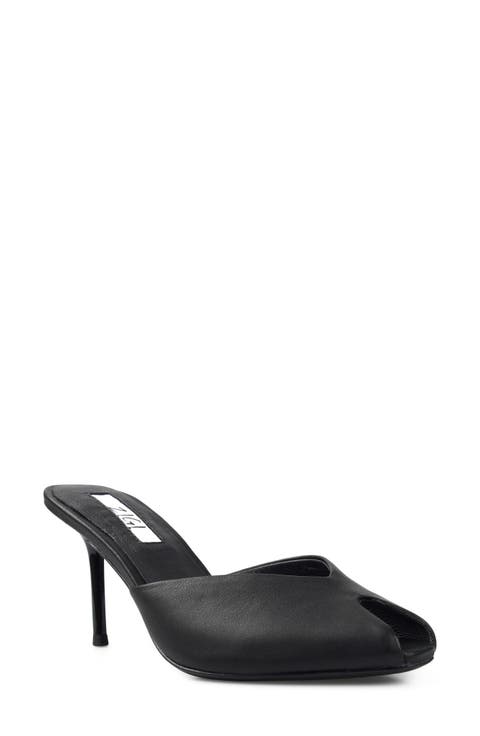 Birdey Peep Toe Mule