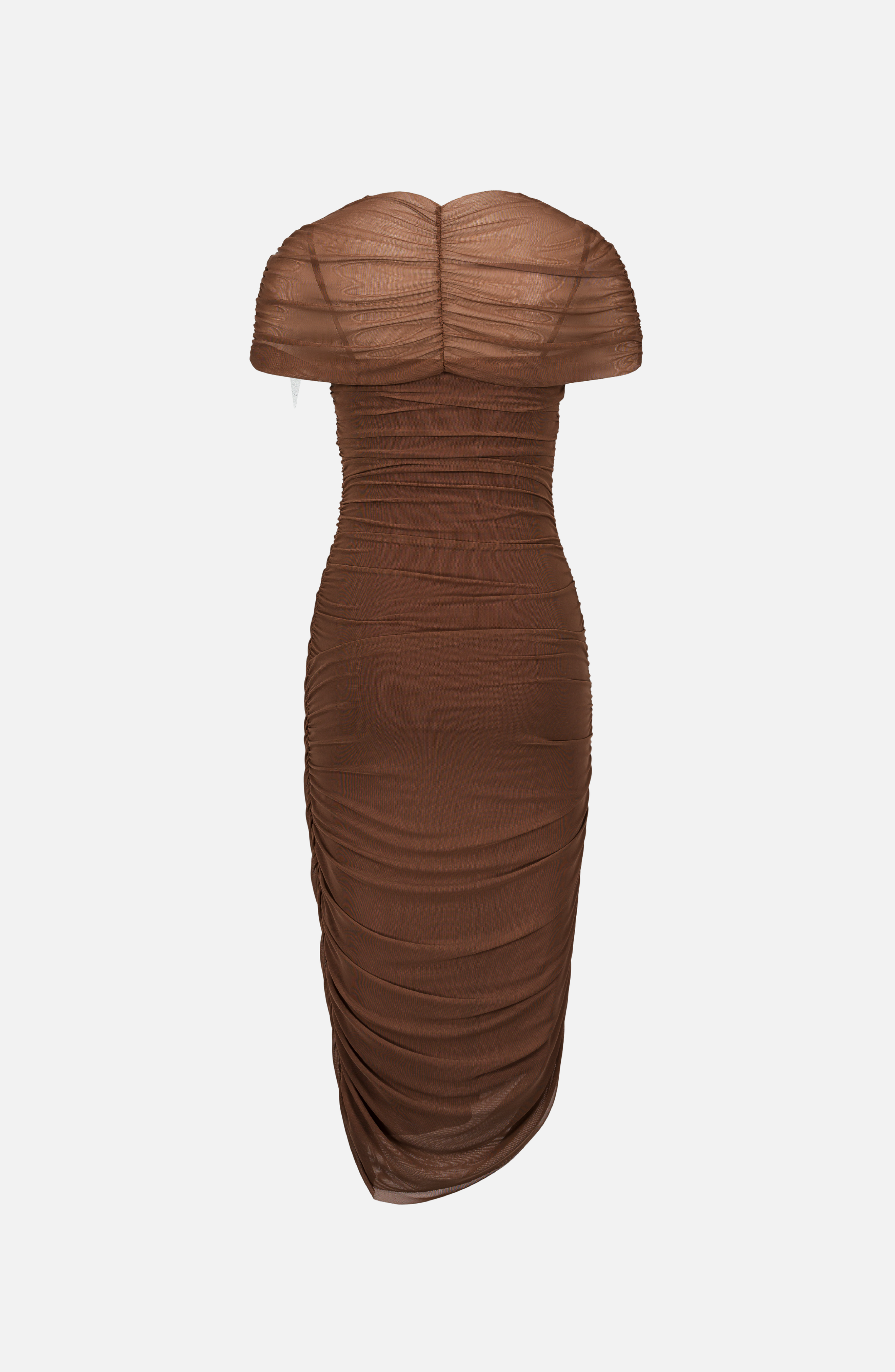 Draped Cape Dress - image 2