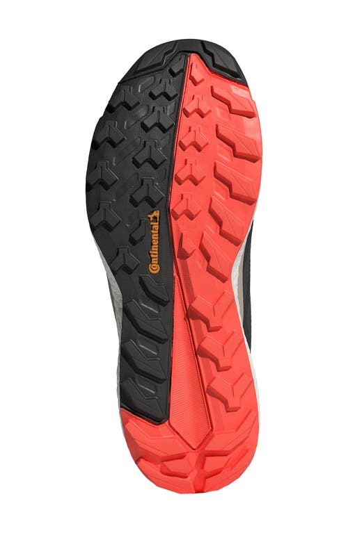 Adidas Originals Adidas Terrex Free Hiker 2.0 Mid Waterproof Gore-tex® Hiking Shoe In Carbon/grey/black