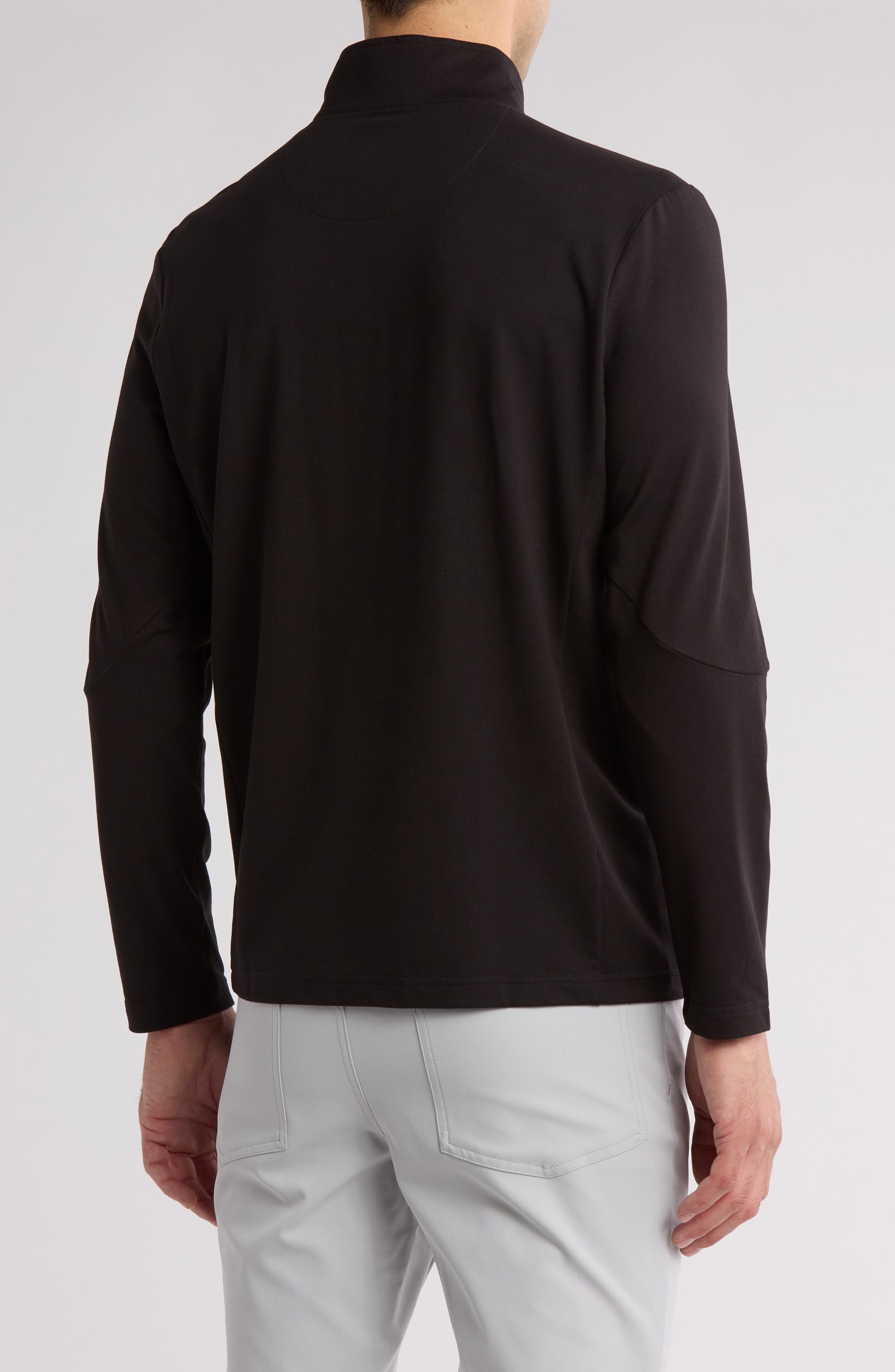 Lux Touch 1/4 Zip Long Sleeve Pullover - image 2