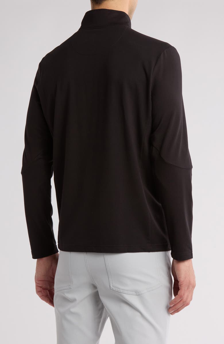 Callaway Golf<sup>®</sup> Lux Touch 1/4 Zip Long Sleeve Pullover, Alternate, color, Caviar