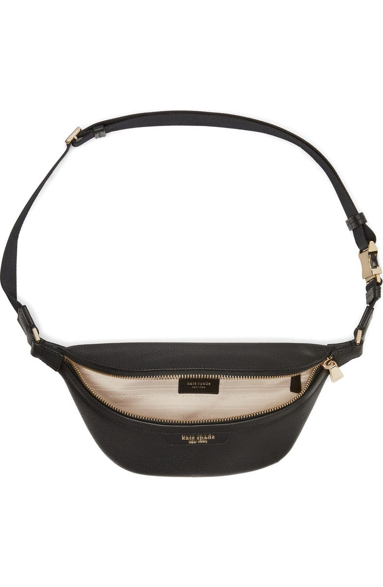 Kate Spade New York hudson pebbled leather belt bag, Alternate, color,