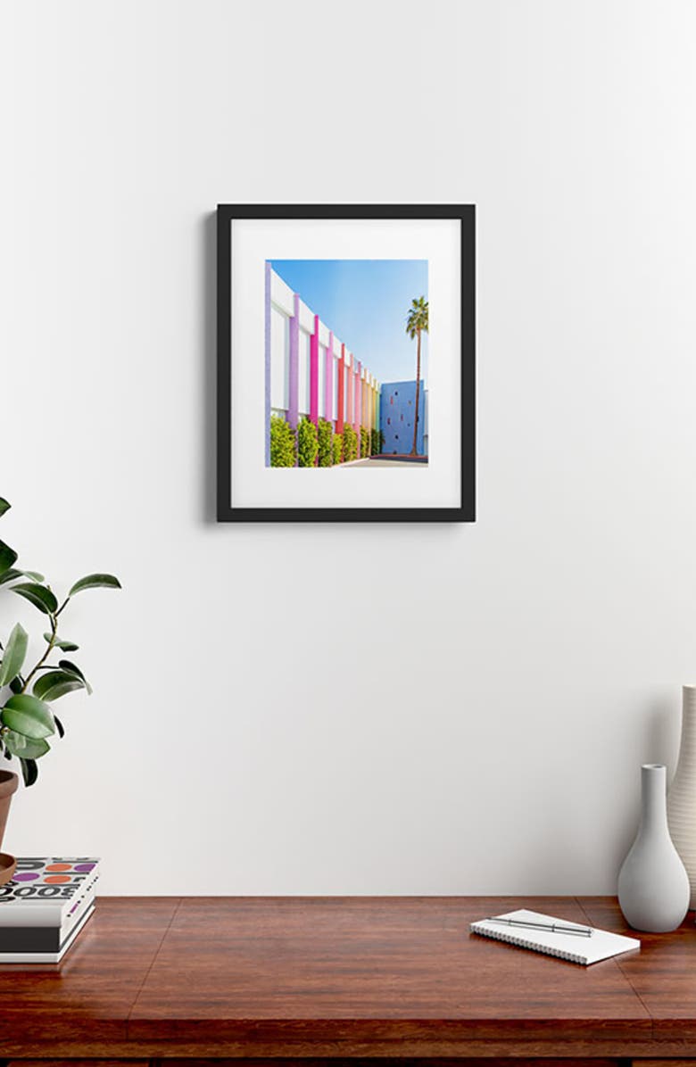 Deny Designs Hue Framed Art Print, Alternate, color, Blue