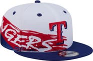 New Era Men's New Era  White Texas Rangers Swept 9FIFTY Snapback Hat