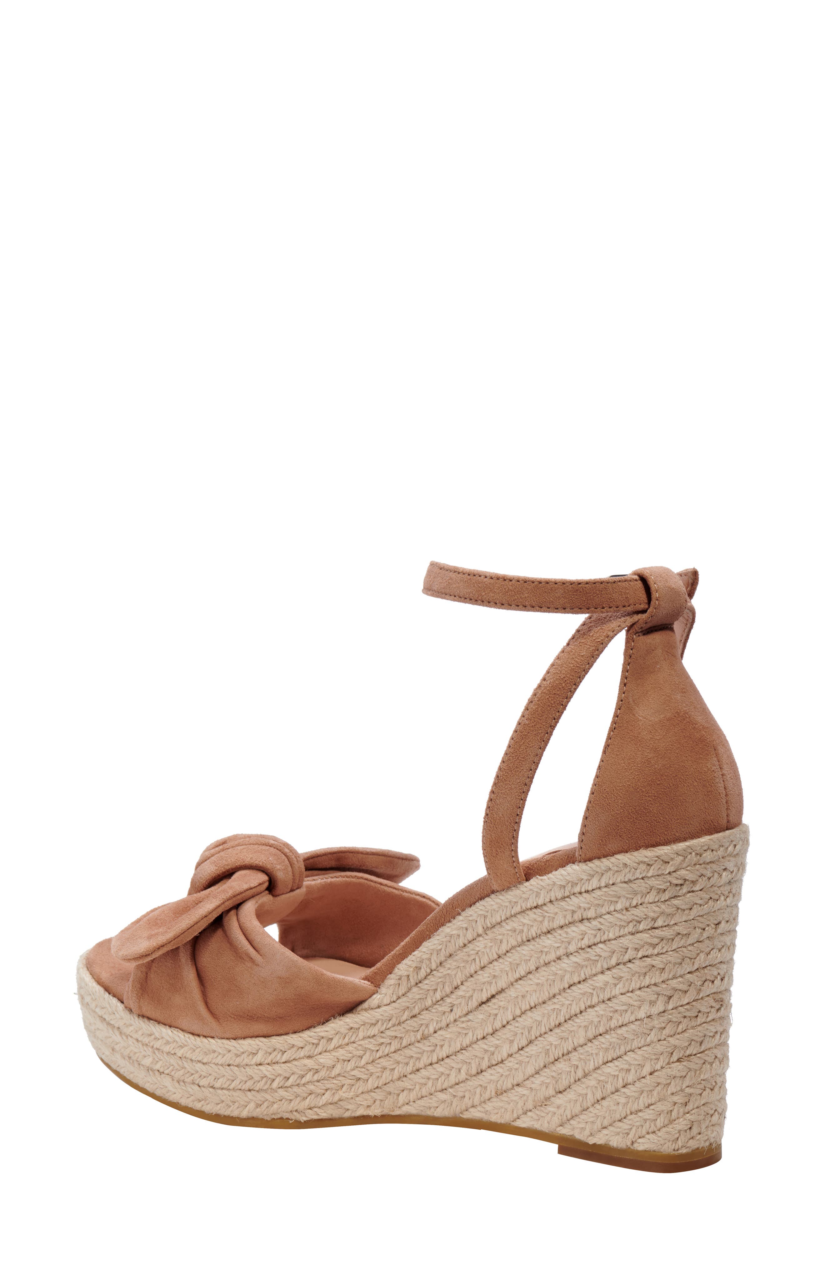 Kate Spade New York tianna espadrille wedge sandal, Alternate, color, Medium Biscotti
