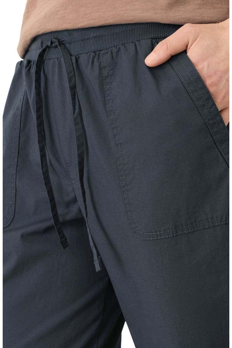 Organic Cotton Monterey Poplin Jogger, Alternate, color, Steel Blue