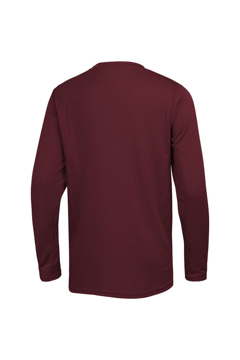 Men's New Era Burgundy Washington Commanders Combine Authentic Offsides Long Sleeve T-Shirt, Alternate, color, Burgundy