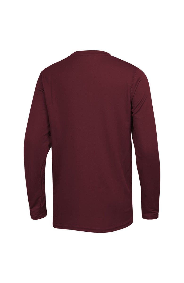New Era Men's New Era Burgundy Washington Commanders Combine Authentic Offsides Long Sleeve T-Shirt, Alternate, color, 