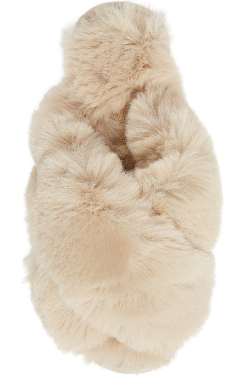 Joules Slumber Faux Fur Slipper, Alternate, color,