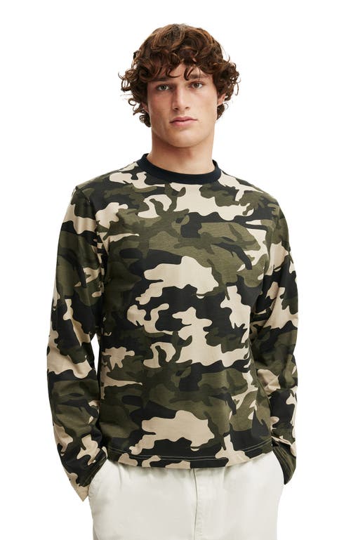 Cotton On Cropped Long Sleeve T-shirt In Green