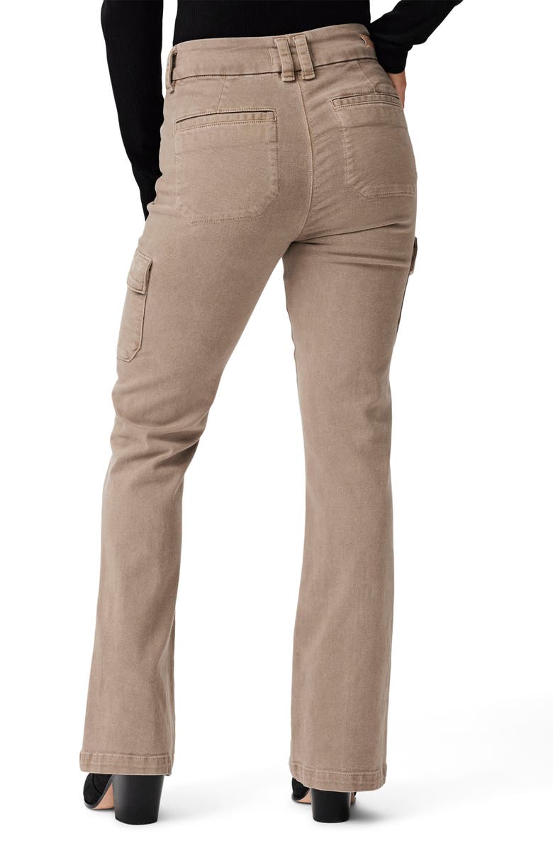 PAIGE Dion High Waist Cargo Flare Jeans, Alternate, color, 