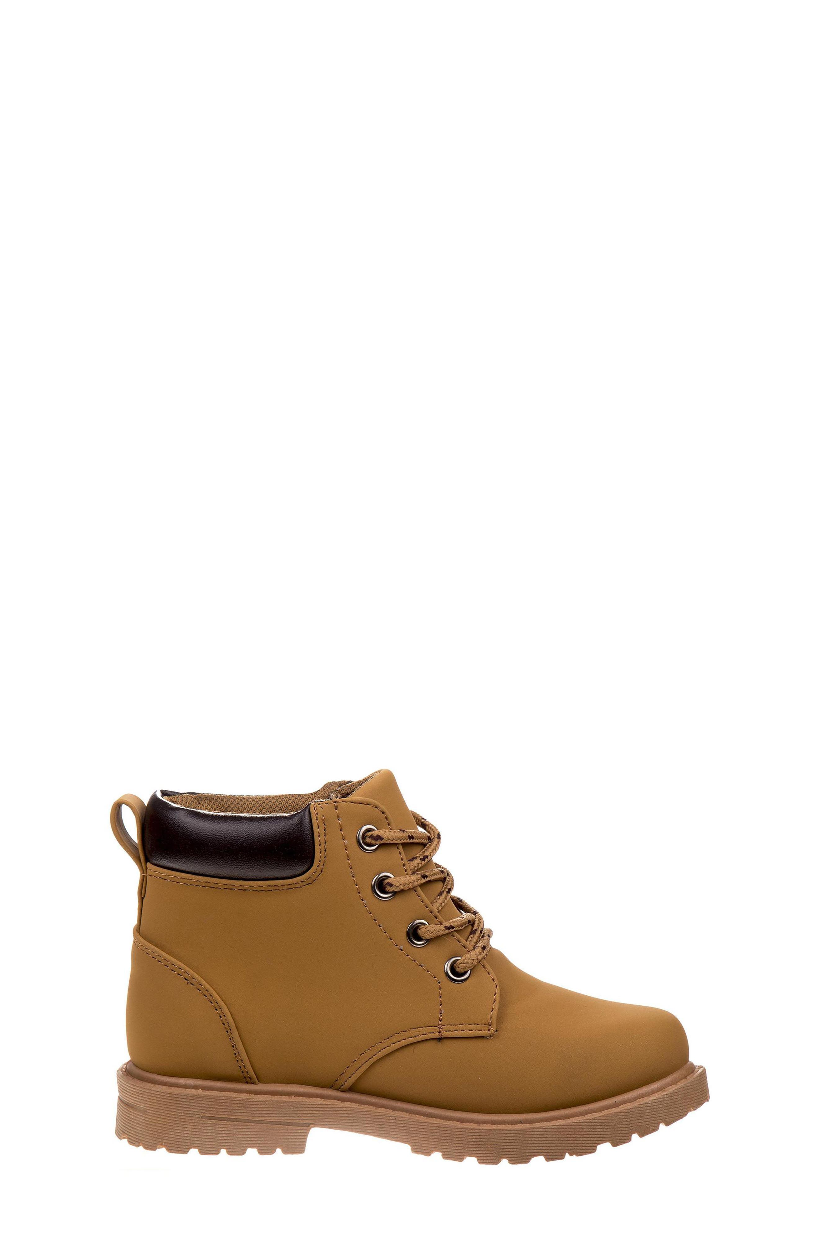 Kids' Lug Sole Boot, Alternate, color, WHEAT