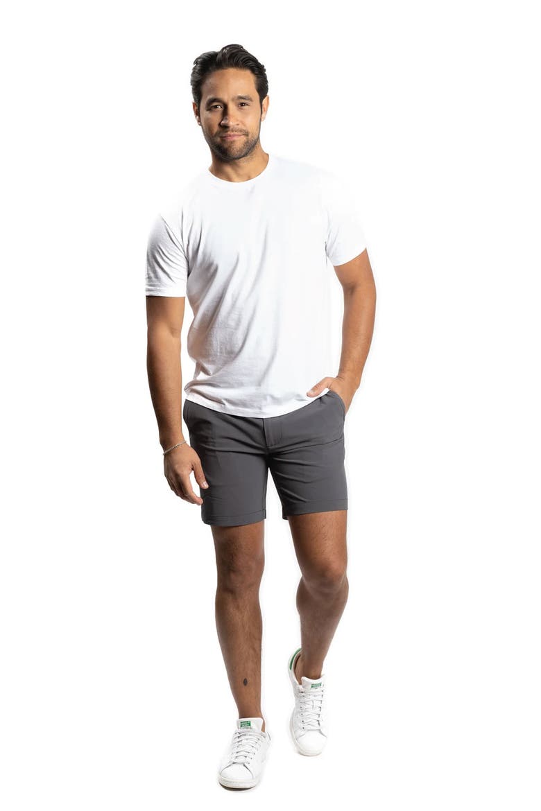 Tech Shorts, Alternate, color, Graphite