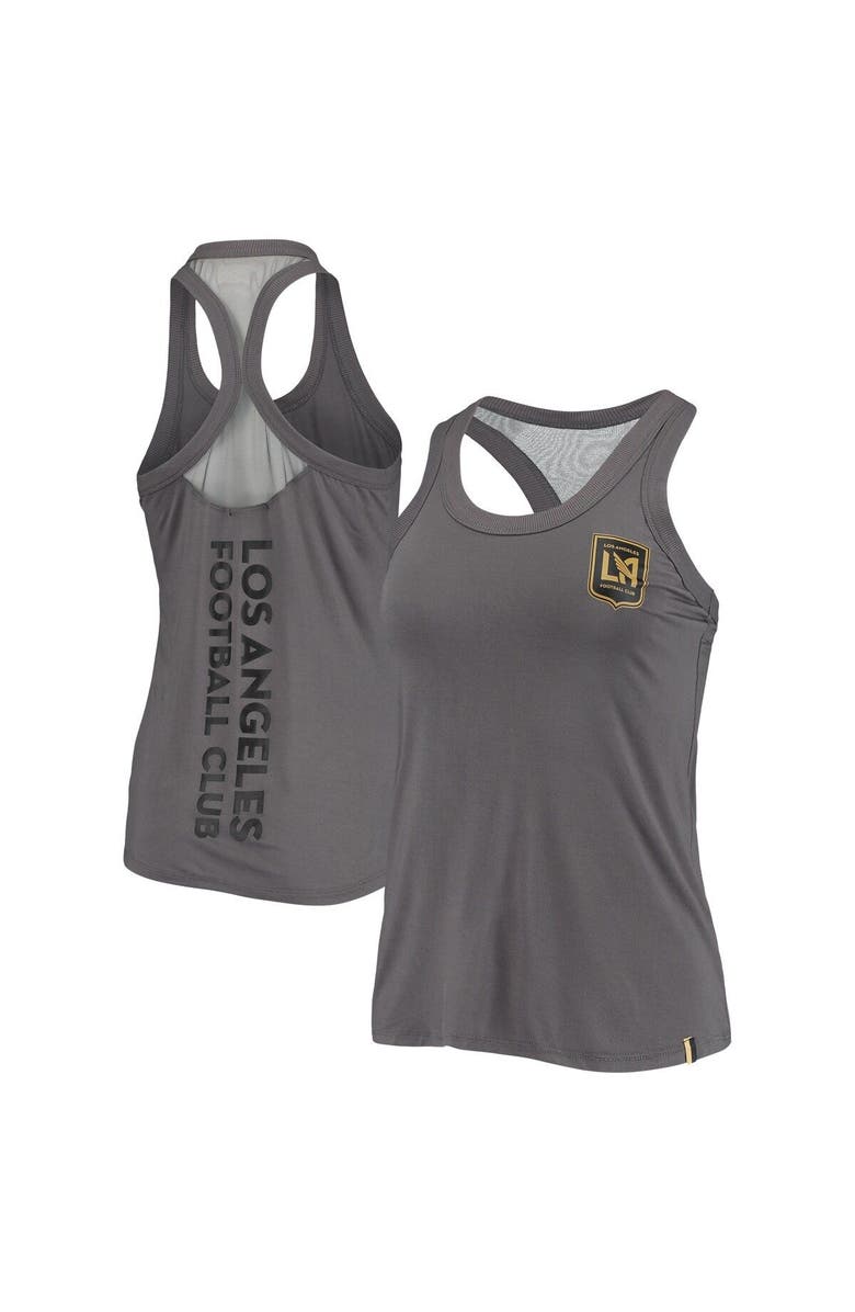 THE WILD COLLECTIVE Women's The Wild Collective Gray LAFC Athleisure Tank Top, Main, color, 