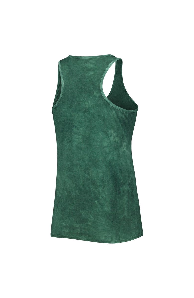 CONCEPTS SPORT Women's Concepts Sport Green Michigan State Spartans Billboard Tie-Dye Tank and Shorts Sleep Set, Alternate, color, Green