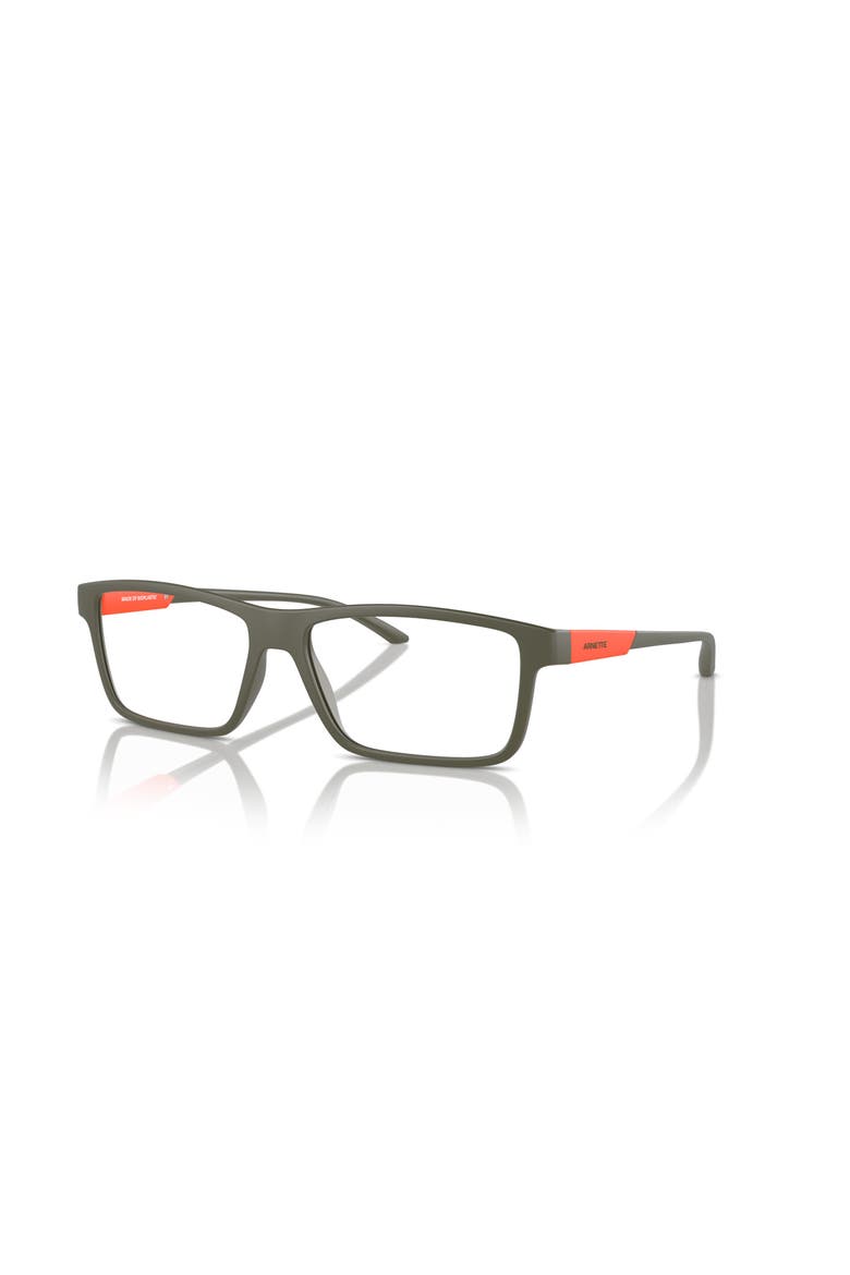 56mm Rectangle optical glasses, Main, color, Green/ Red
