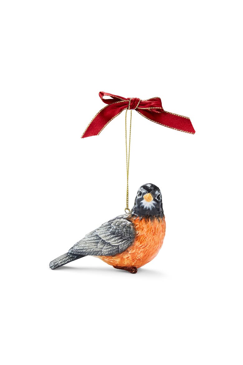 Christmas Tree Robin Ornament, Main, color, Multi