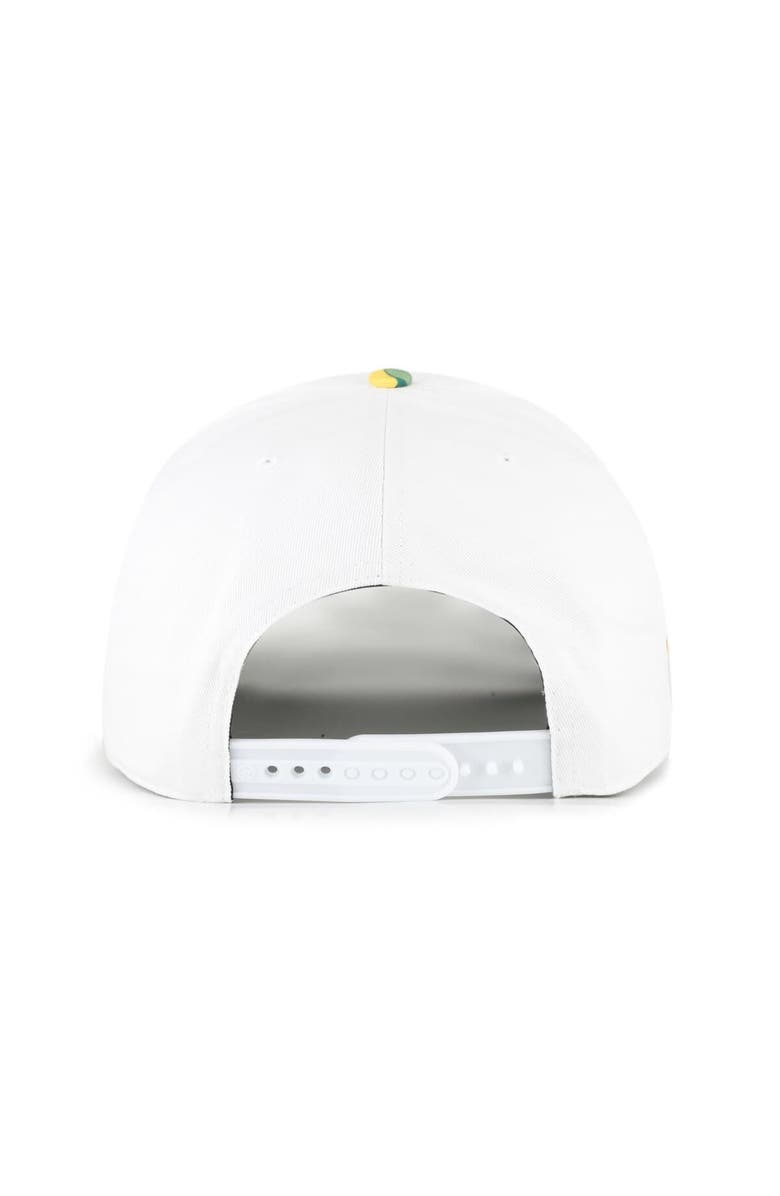 '47 Men's '47 White/Green Green Bay Packers Beach Side Hitch Adjustable Hat, Alternate, color, White