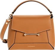 Strathberry Mosaic Leather Top Handle Bag