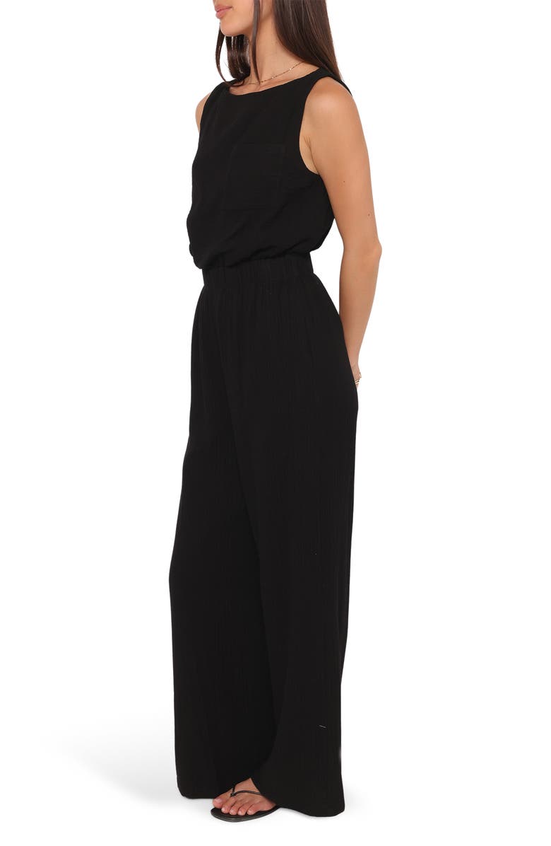 Petal & Pup Brenna Cotton Gauze Jumpsuit, Alternate, color, 