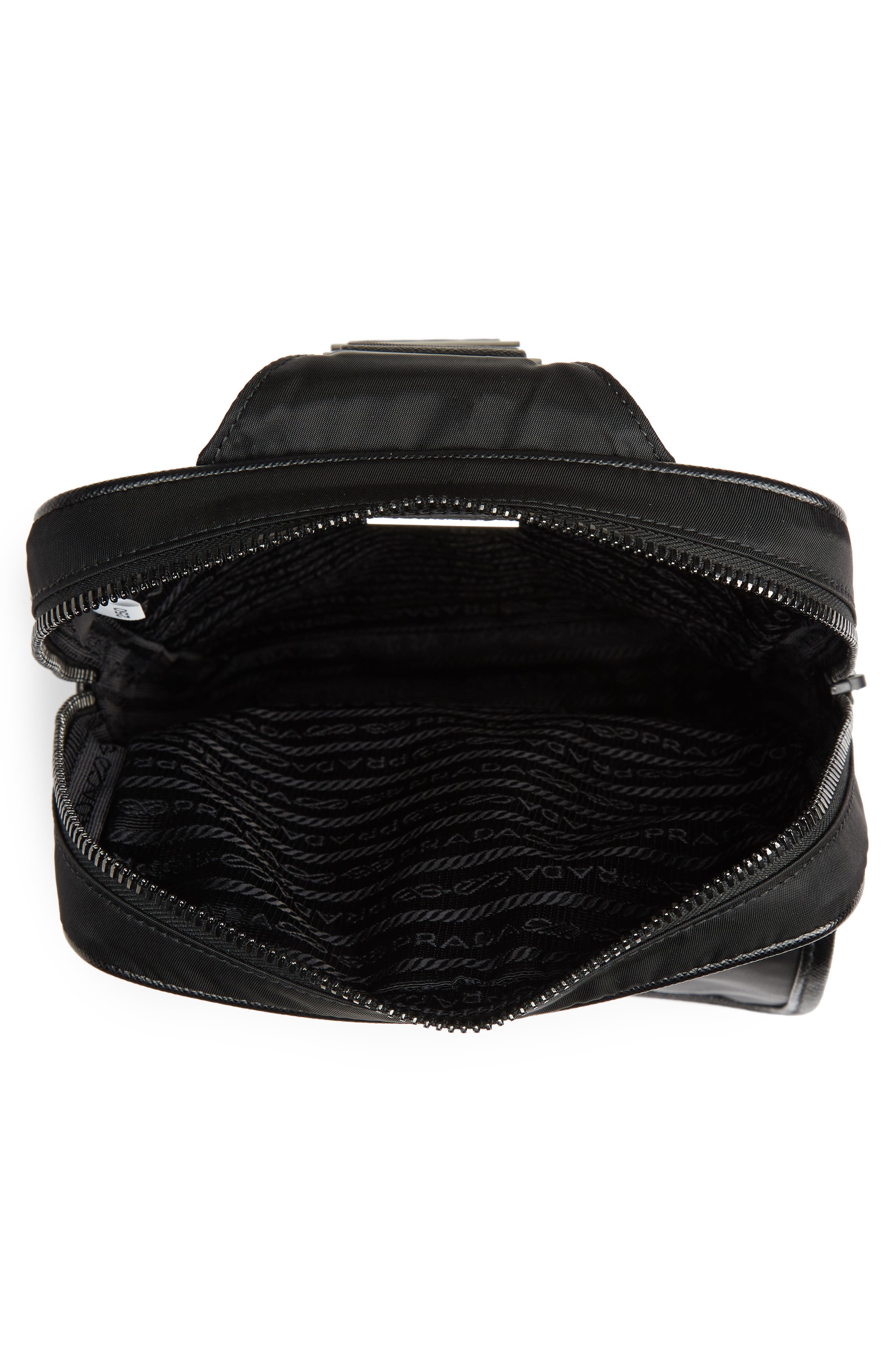 Prada Medium Nylon Sling Bag, Alternate, color, 