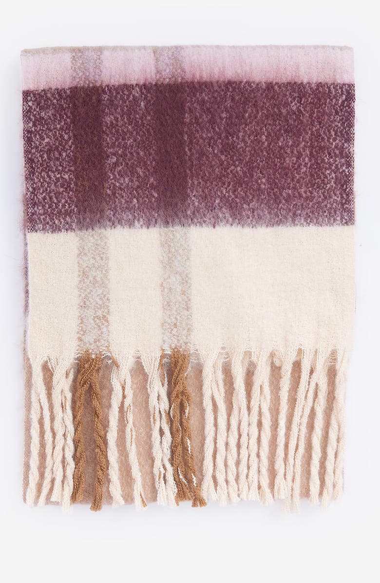 Barbour Isla Tartan Scarf, Alternate, color,