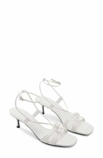 Ankle Strap Kitten Heel Sandal