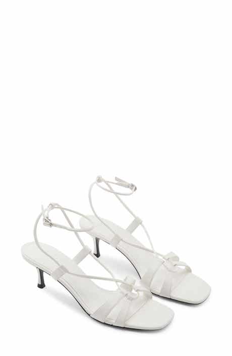Ankle Strap Kitten Heel Sandal
