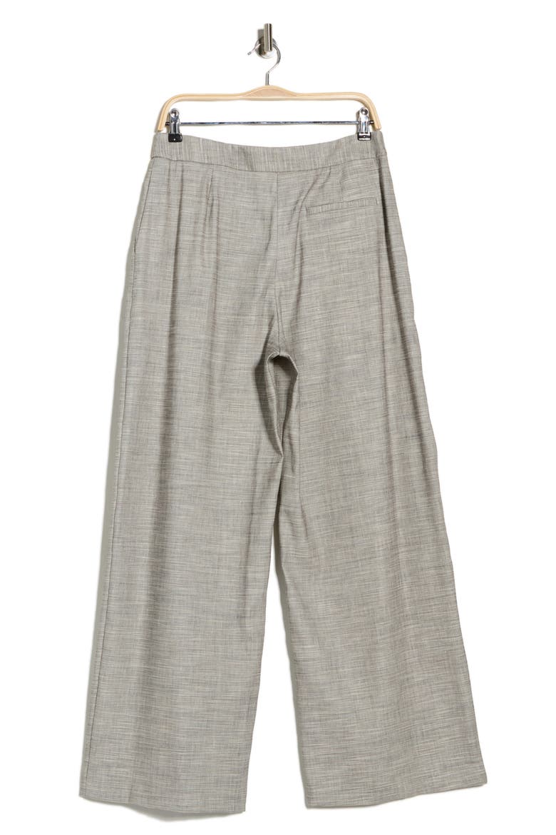 Greenwich Avenue Pleated Pants, Alternate, color, LIGHT HEATHER GREY