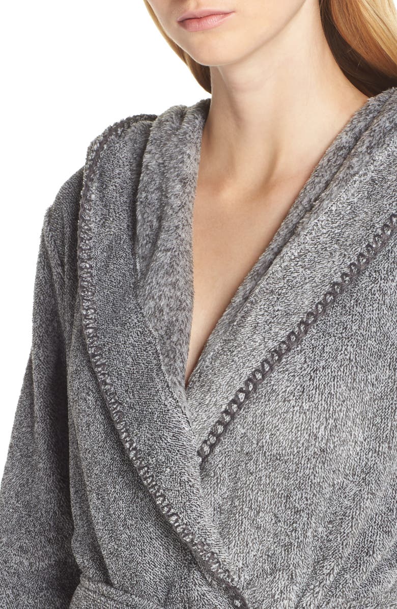 Make + Model Starry Night Plush Short Robe, Alternate, color,