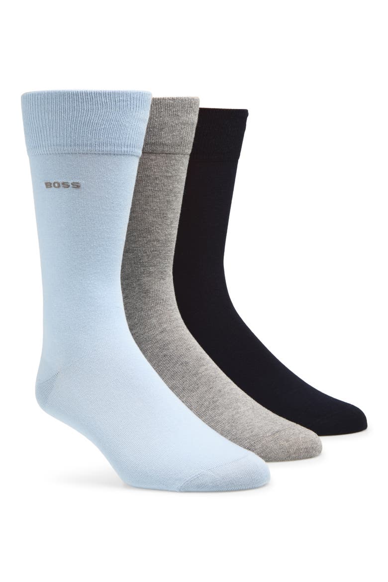 3-Pack Socks, Main, color, OPEN MISCELLANEOUS