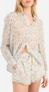 CAMI NYC Rafella Floral Cotton & Silk Button-Up Shirt