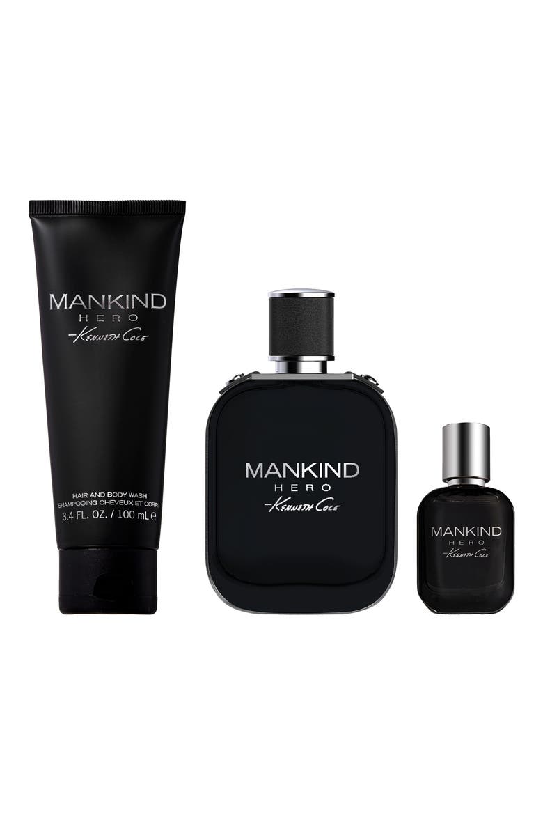 Mankind Hero 3-Piece Fragrance Set, Main, color, NO COLOR