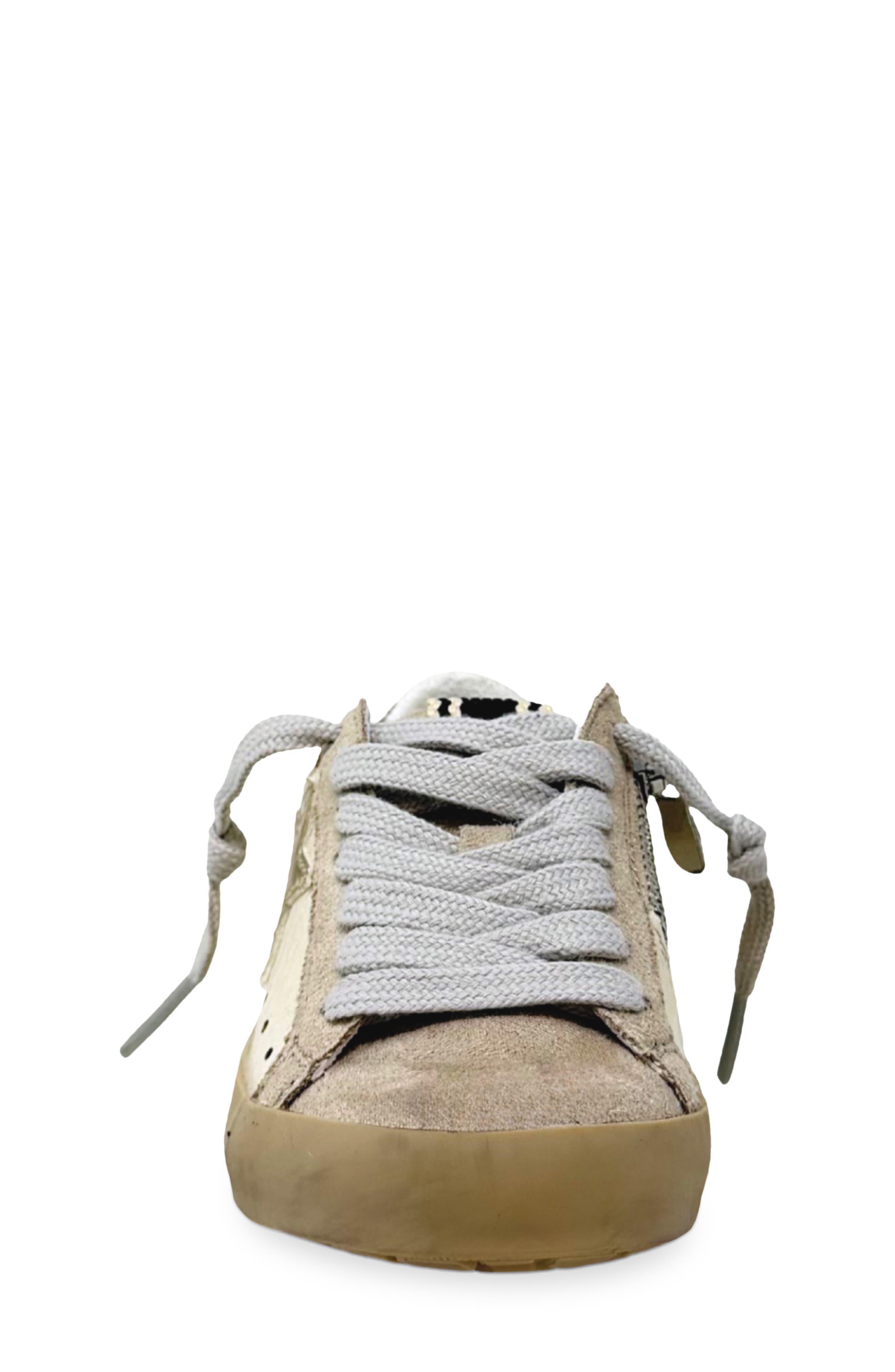 Kids' Mini Paula Sneaker, Alternate, color, BONE SNAKE