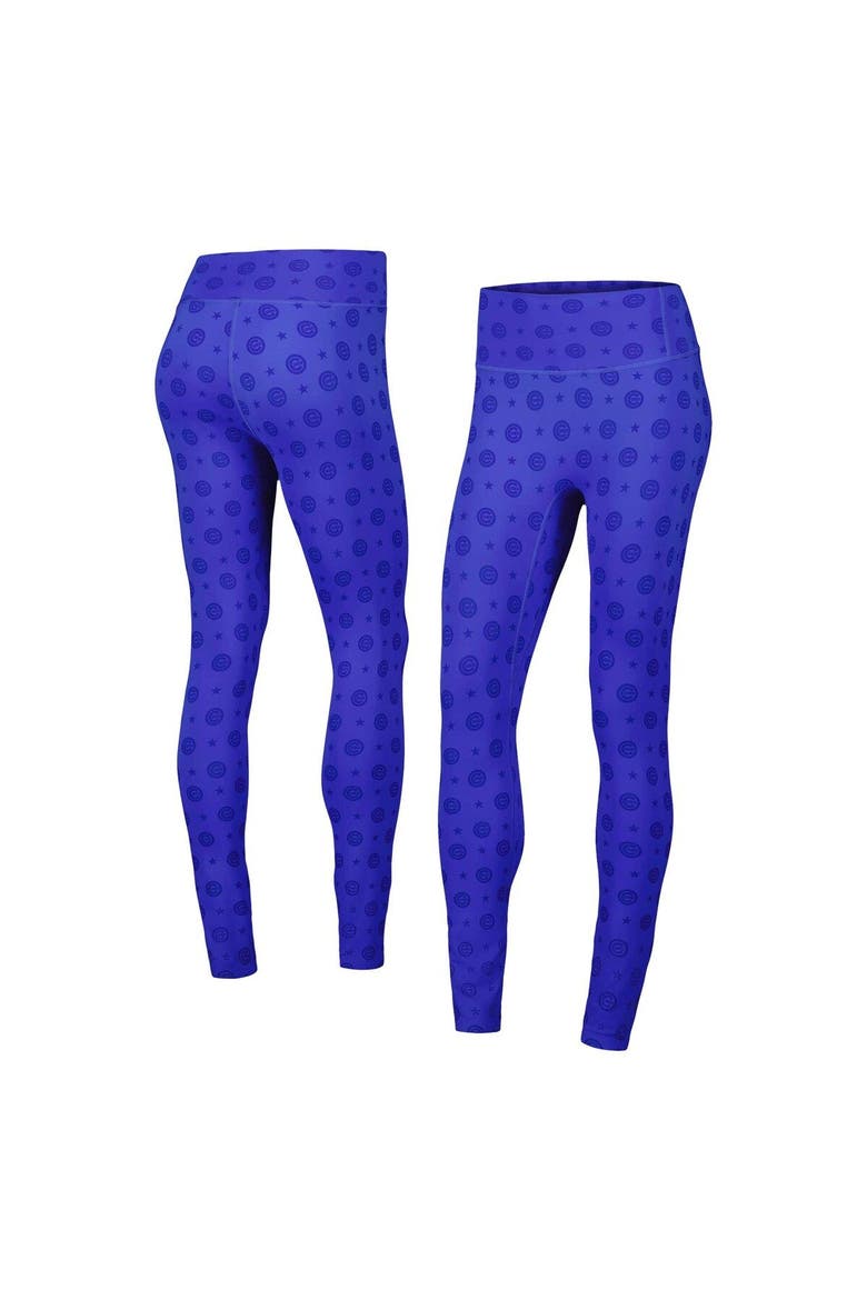 Women's Terez Royal Chicago Cubs Tonal Leggings, Main, color, Royal