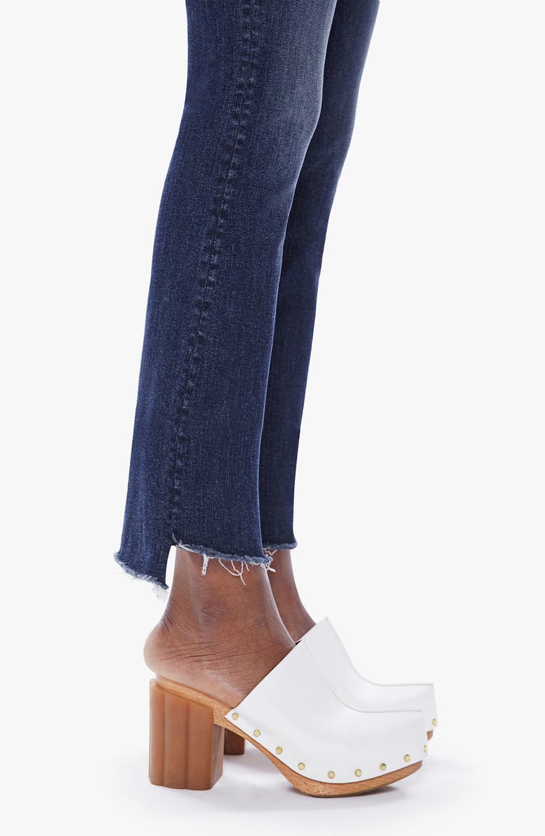 MOTHER The Insider Step Hem Crop Bootcut Jeans, Alternate, color,