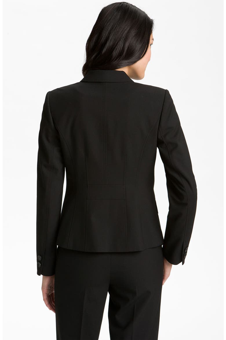 Three Button Jacket, Alternate, color, BLACK