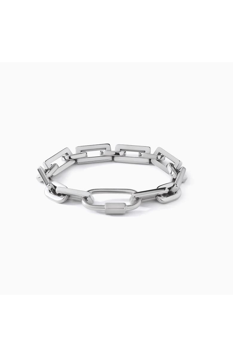 Ora Ana The Bailey Lock Bracelet, Main, color, Silver