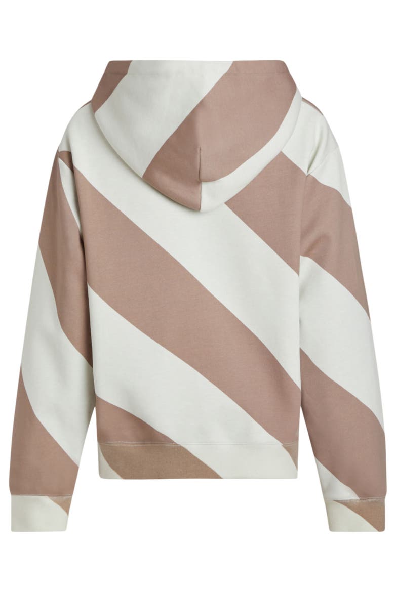 Drew Striped Hoodie, Alternate, color, Camel White