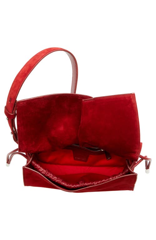 Christian Louboutin Small Baggy Suede Shoulder Bag