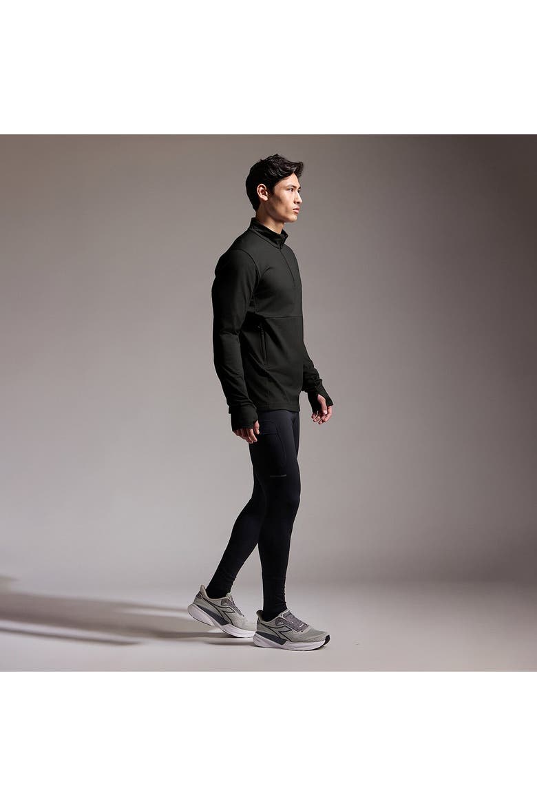 Training Thermo 1/4-Zip Jacket - Men's, Alternate, color, Black