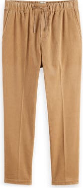 Scotch & Soda Fave Loose Tapered Cotton Corduroy Joggers