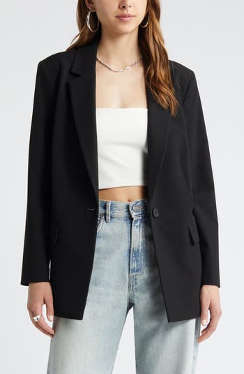 Mixed buy Relaxed Fit Blazer