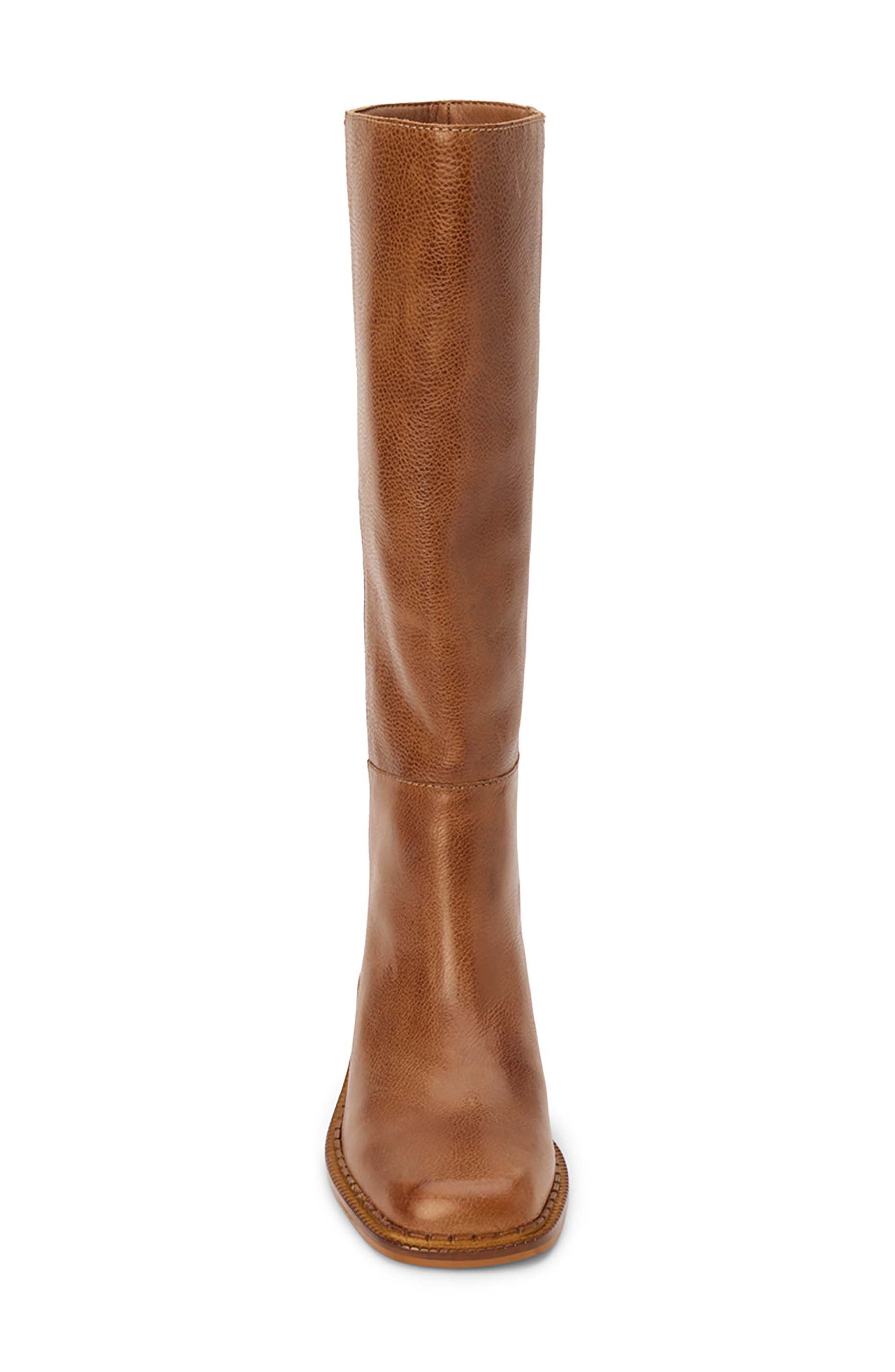 Franklin Knee High Boot, Alternate, color, CARAMEL