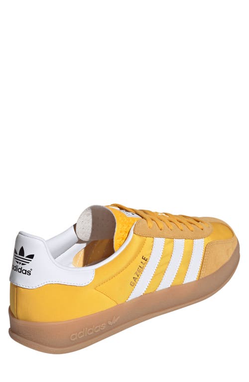 Adidas Originals Adidas Gazelle Indoor Sneaker In Yellow/white/yellow
