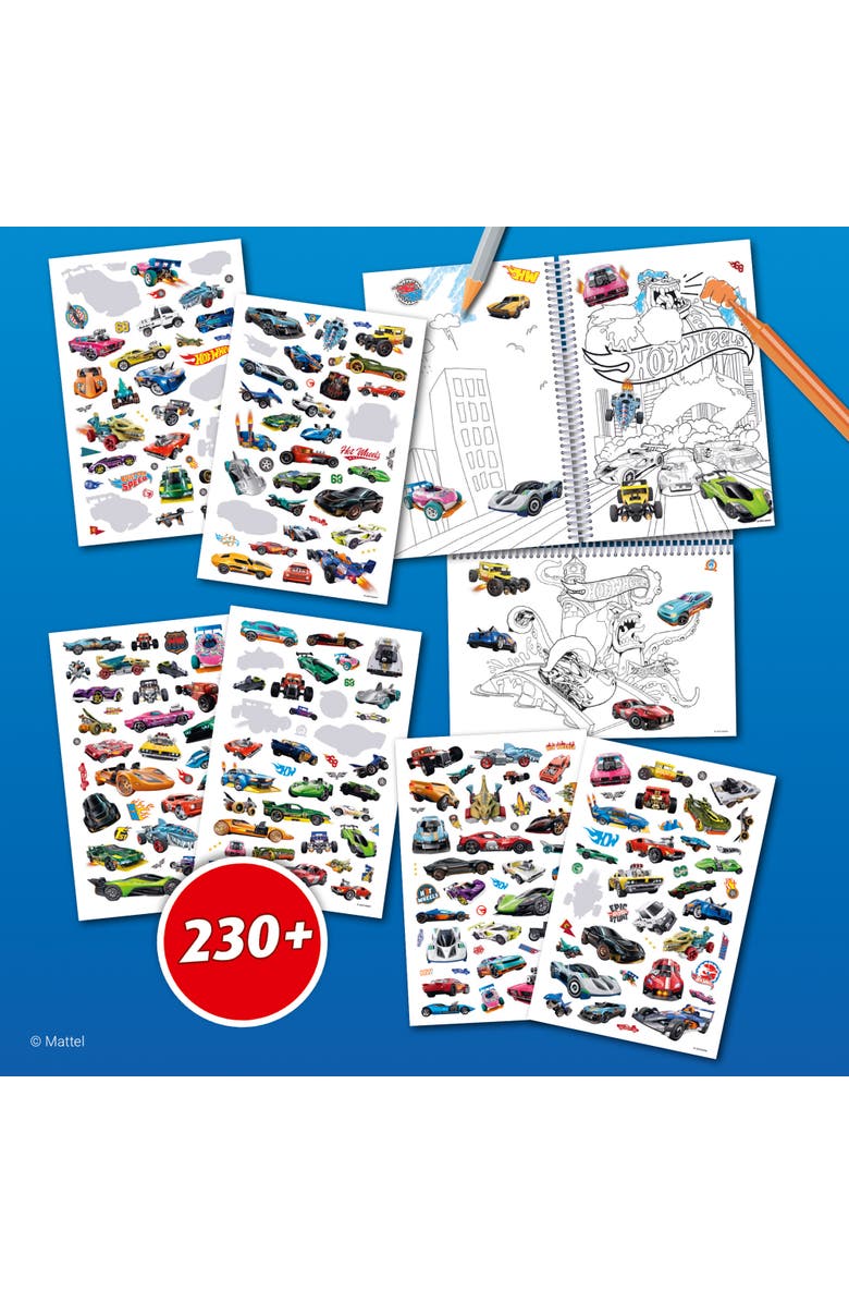 book 'n' app pApplishing house Color & Sticker Book, Alternate, color, Blue